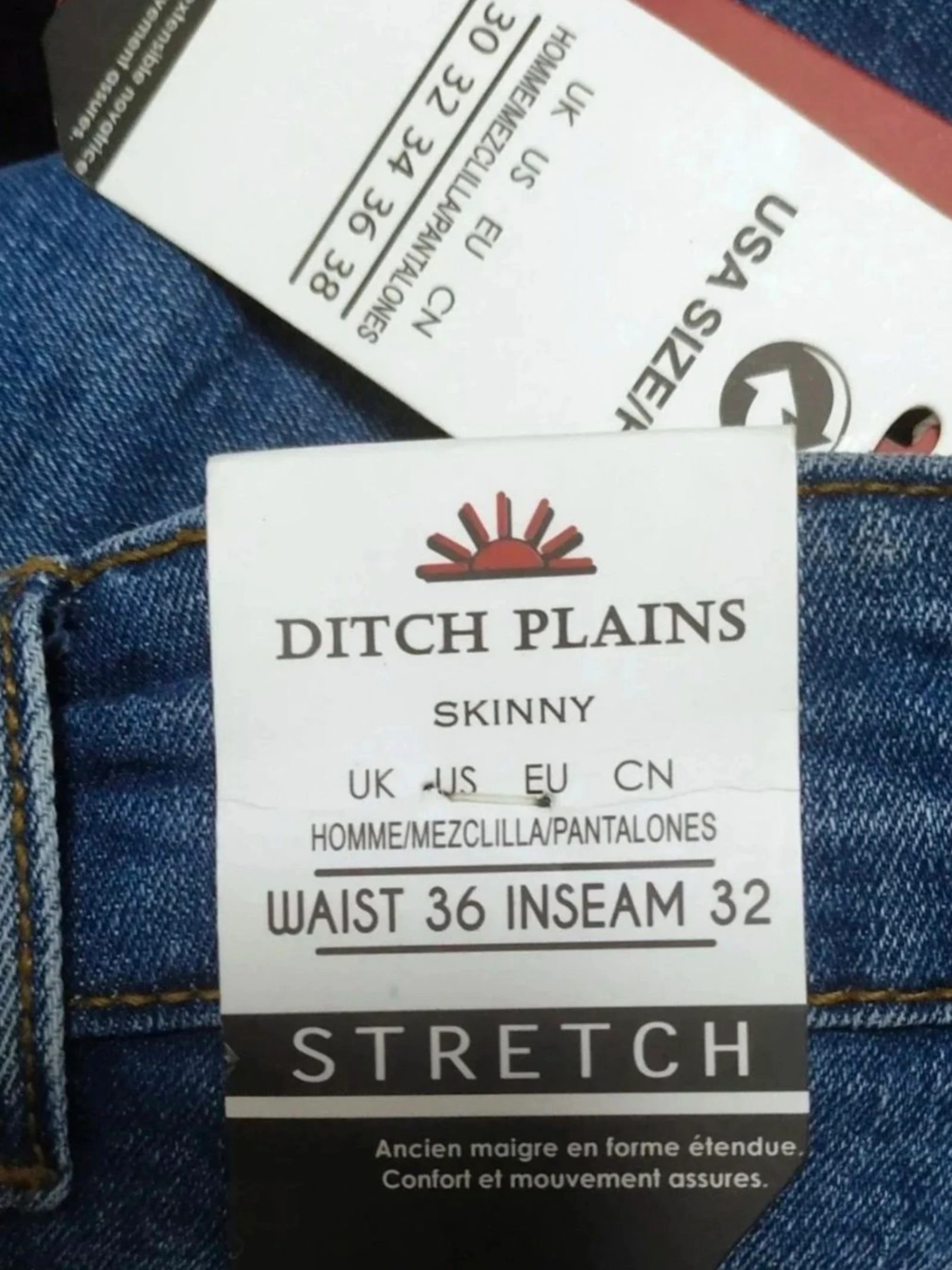 Skinny Ditch Plains jeans US/ES 46 – photo 5